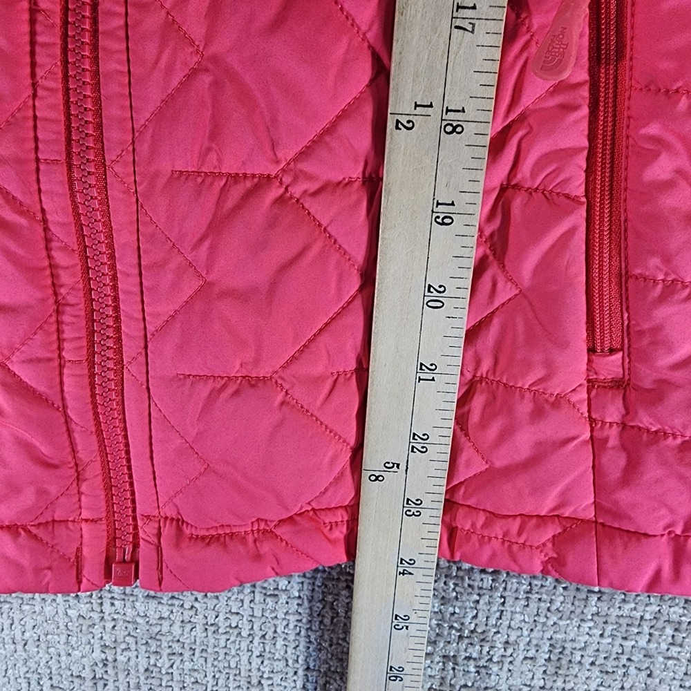 The North Face Jacket Womens S Pink Quilted Full Zip Lightweight Insulated Liner - Picture 6 of 14